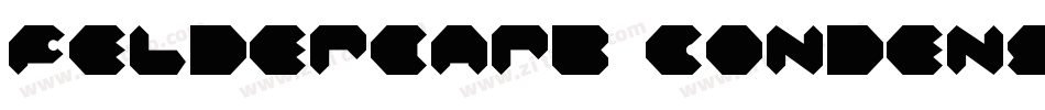 Feldercarb Condensed字体转换